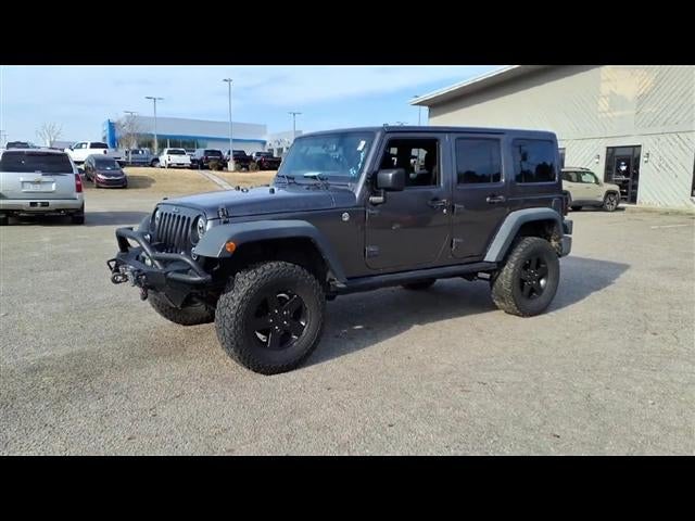 2016 Jeep Wrangler Unlimited Black Bear
