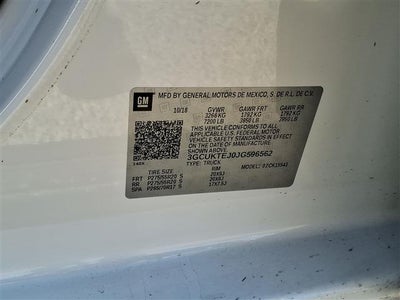 2018 Chevrolet Silverado 1500 High Country