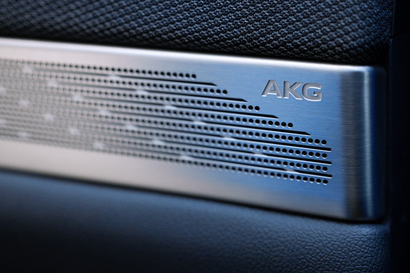 Close-up View of the AKG Studio Audio Speaker | Wilkinson Cadillac in Sanford NC