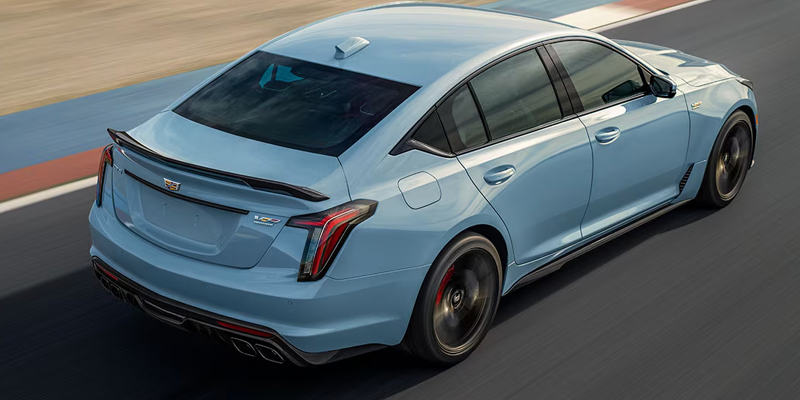 2026 Cadillac CT5-V Overhead View Sanford, NC